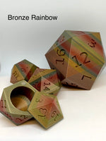 D20 Magnetic Lock Dice Storage Box | Xmas Present | MTG D&D Gift