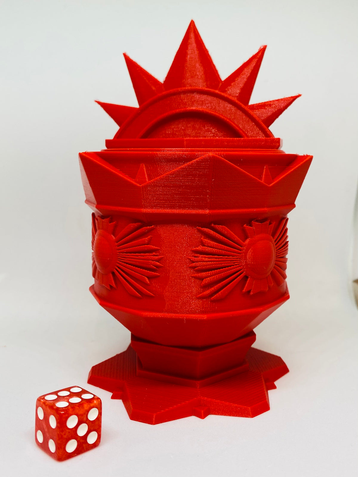 Paladin Themed Dice Box Storage Container