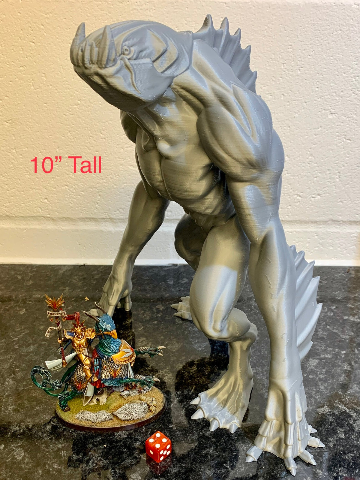 DEEP ONE - Miniature -All Sizes | Dungeons and Dragons | Pathfinder | War Gaming