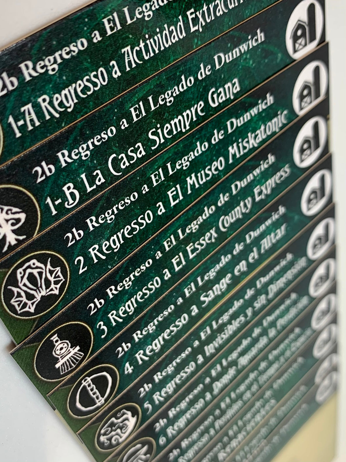 Arkham Horror: El juego de cartas - Separadores de caja de cubierta - Española !