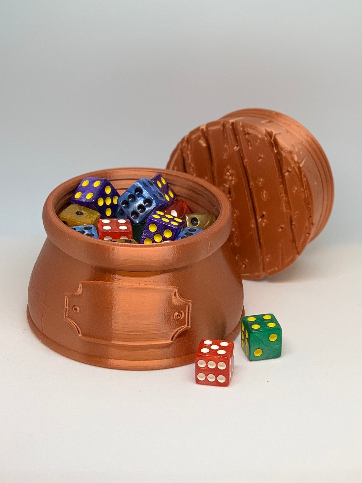 Wizard Themed Dice Box Storage Container