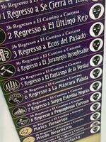 Regresso a El Camino a Carcosa Arkham Horror El Juego de Cartas Separadores Española!