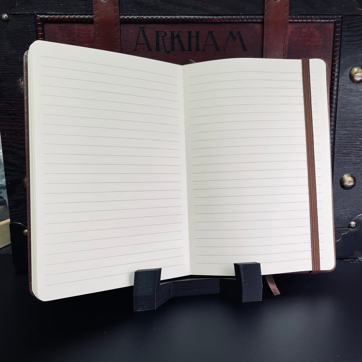 HP Lovecraft's Miskatonic University Campaign Log Notebook Journal Arkham Horror LCG (Brown)