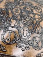 Dungeon Master Real Leather Notebook | Limited "Ancient Tome" Edition I DnD Inspired Campaign Log / Diary / Journal