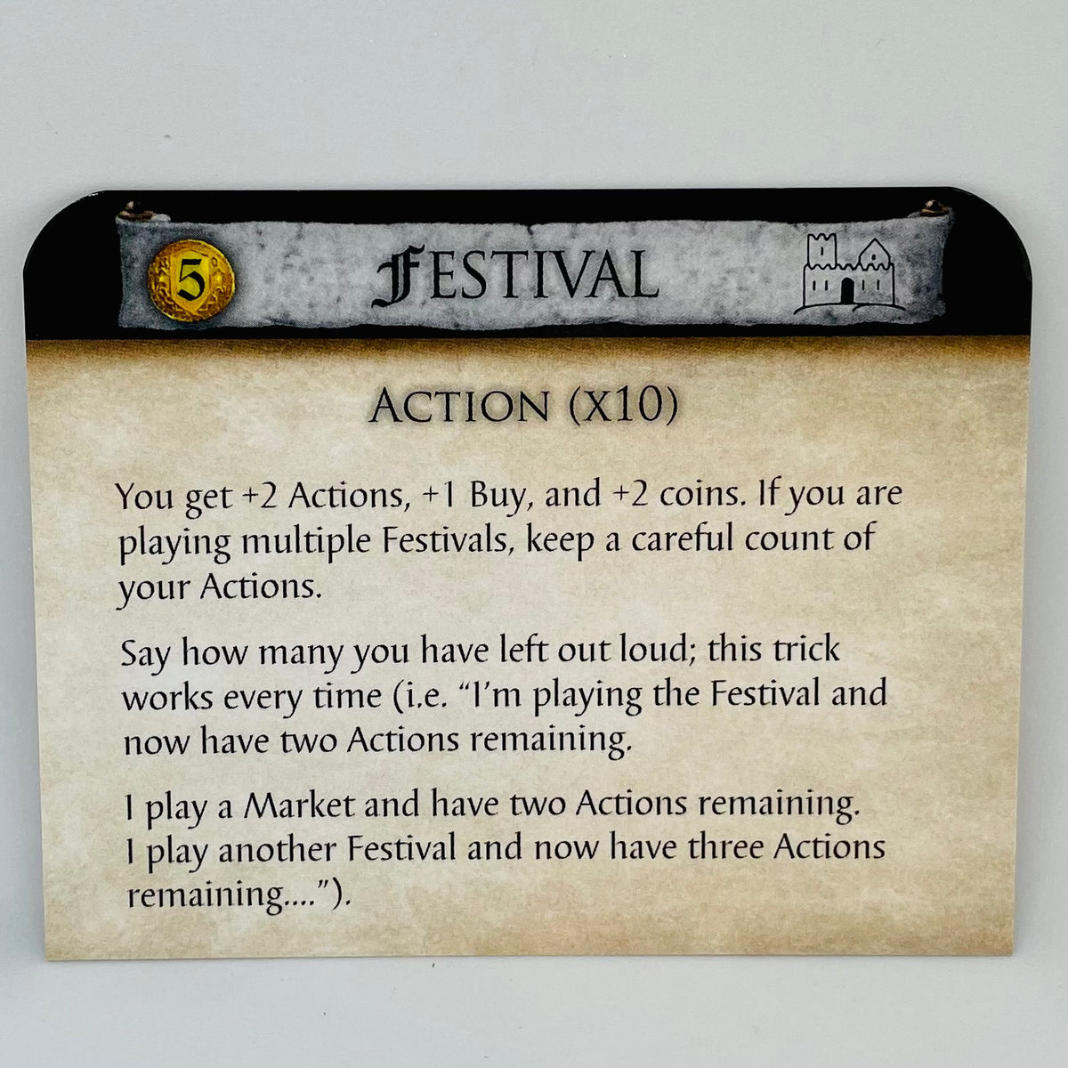 Dominion Game (2nd Edition) Card Dividers - Core Set