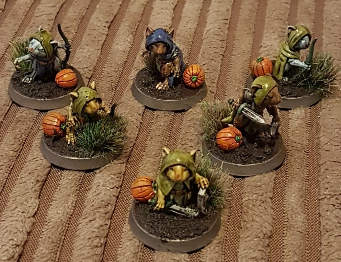 Mousle Rangers Resin 3D Models for Dungeons & Dragons & Board RPGs