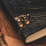 Miskatonic University Black Real Leather Notebook Journal Sketchbook Arkham Horror LCG Campaign Log