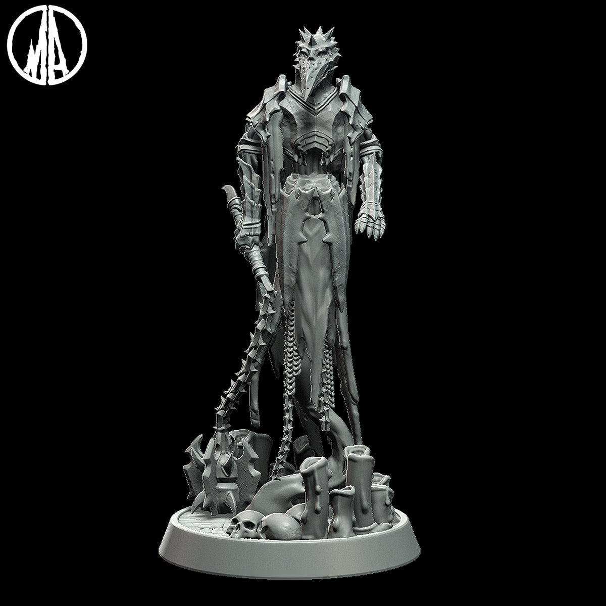 Plagued Wraith | 32mm Scale Resin Model | From the Lost Souls Collection