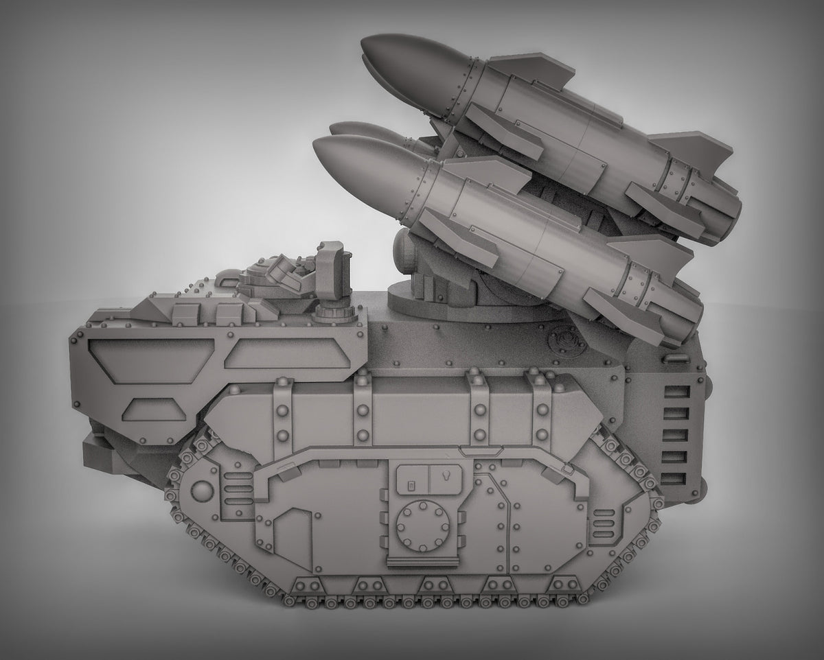 Mobile Rocket Launcher Model Kit - Tank Collection for 28mm Miniature Wargames & Terrain