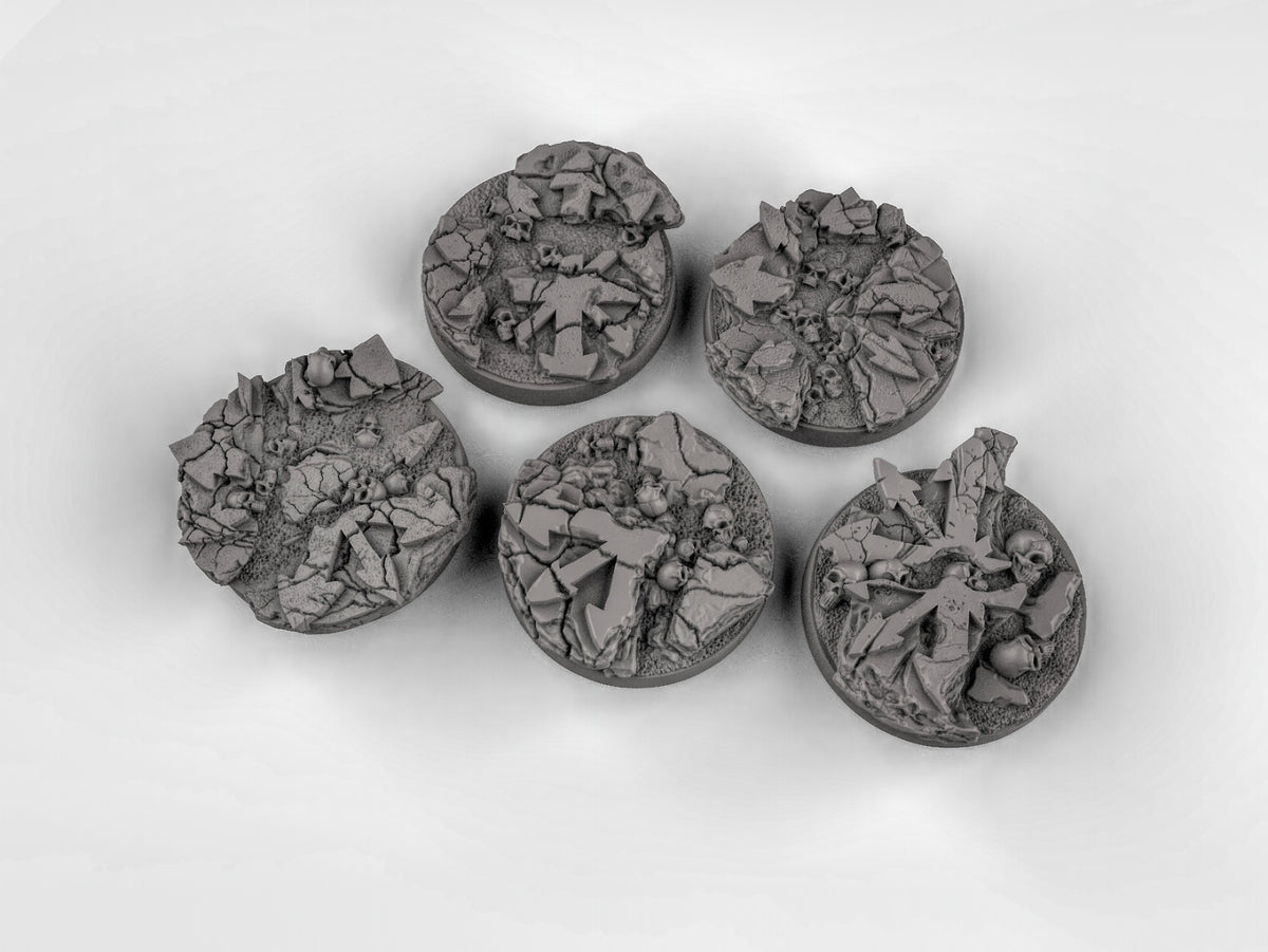 Chaos Star Bases Resin 3D Models for Dungeons & Dragons & Board RPGs