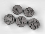Lava Bases Resin 3D Models for Dungeons & Dragons & Board RPGs