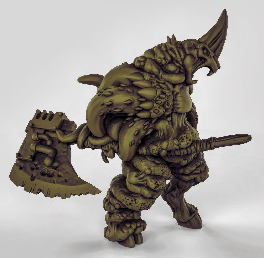 Plague Demon Resin 3D Models for Dungeons & Dragons & Board RPGs