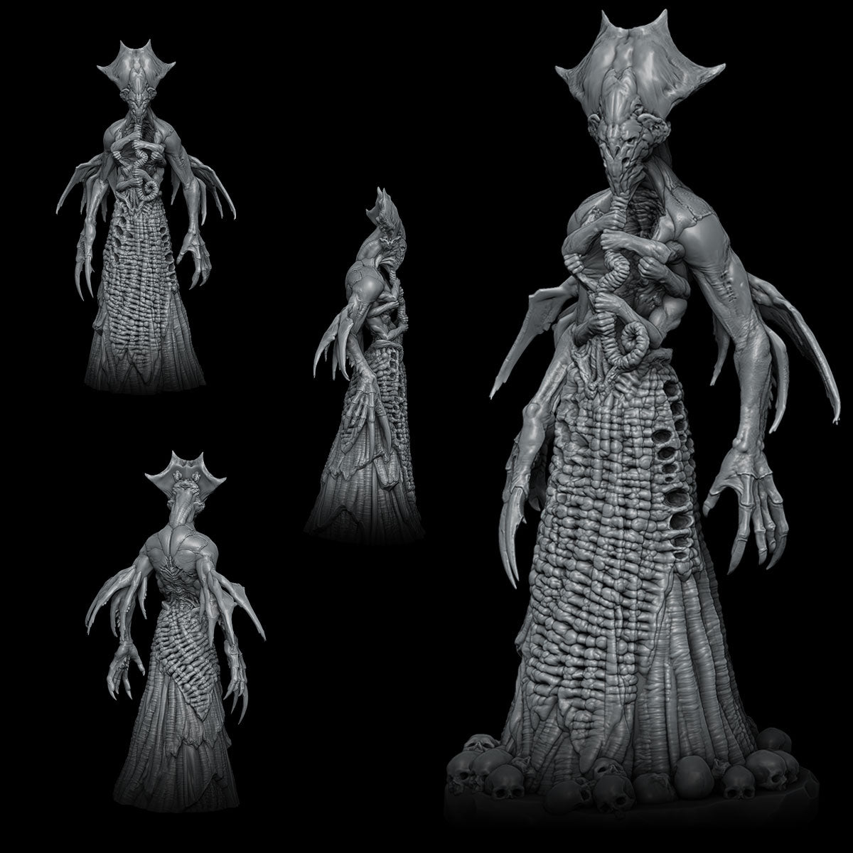 CAVE TYRANT - Miniature | All Sizes | Dungeons and Dragons | Pathfinder | War Gaming