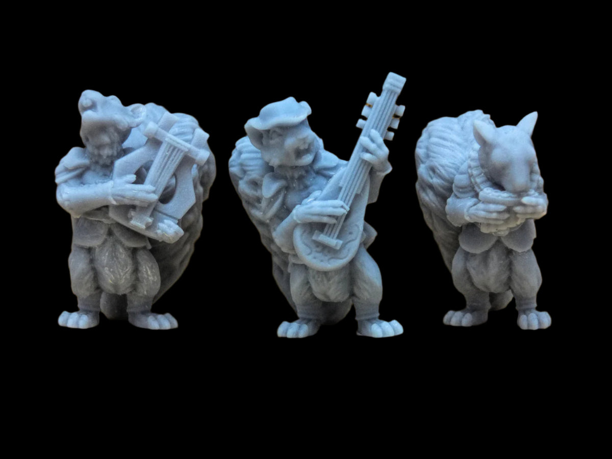 Scurryni Bards Resin Miniature for DnD | Tabletop Gaming