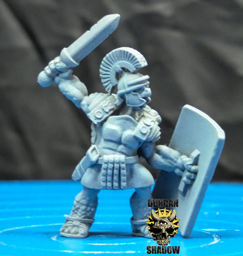Tortol Fighters Resin Models for Dungeons & Dragons & Board RPGs