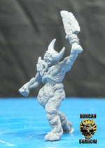 Plague Demons with Swords Resin Models for Dungeons & Dragons & Board RPGs