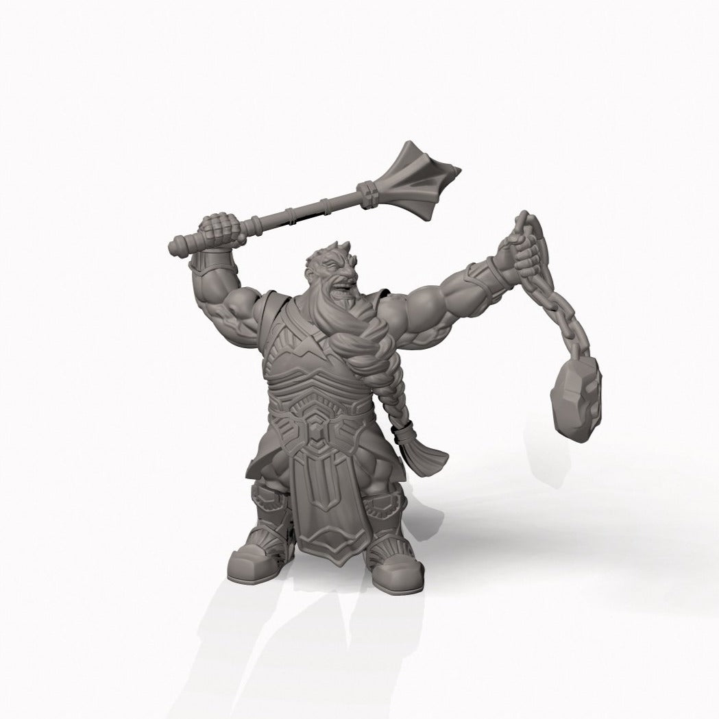 Dwarf Cleric - Pit Fighter Champion Miniature