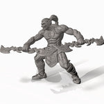 Wood Elf Blade Dancer- Pit Fighter Champion Miniature