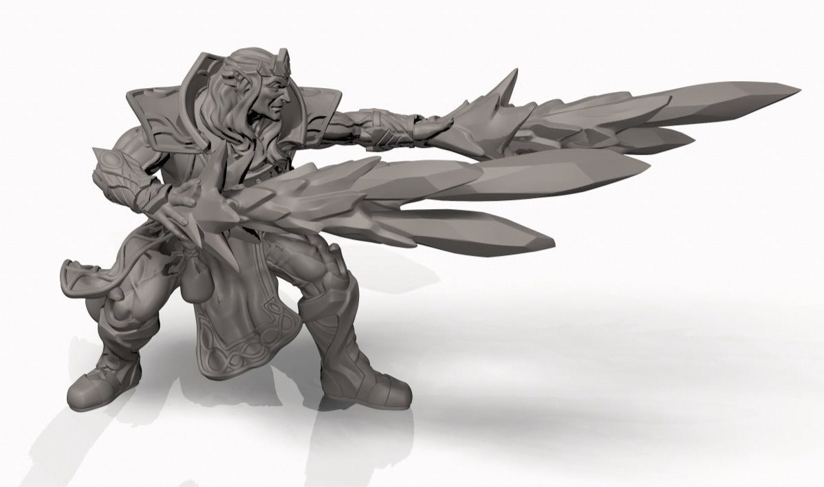 Elf Mage - Pit Fighter Champion Miniature