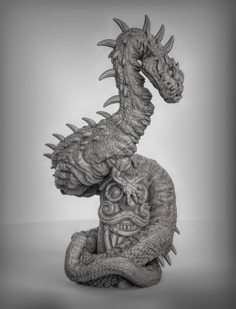 Lindwurm Dragon Resin 3D Models for Dungeons & Dragons & Board RPGs