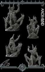 ARCH-FIEND - Miniature -All Sizes | Dungeons and Dragons | Pathfinder | War Gaming