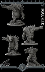 BOAR HULK - Miniature | All Sizes | Dungeons and Dragons | Pathfinder | War Gaming