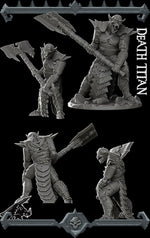 DEATH TITAN - Monster miniature | All Sizes | Dungeons and Dragons | Pathfinder | War Gaming