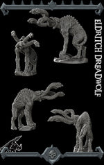 ELDRITCH DREADWOLF - Miniature Model -All Sizes | Dungeons and Dragons | Pathfinder | War Gaming