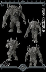 FLESH COLOSSUS - Monster Miniatures | Dungeons and dragons | Cthulhu | Pathfinder | War Gaming