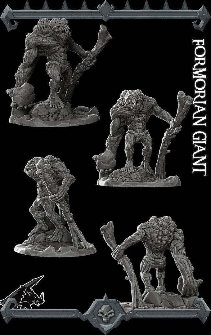 FORMORIAN GIANT - Miniature | All Sizes | Dungeons and Dragons | Pathfinder | War Gaming