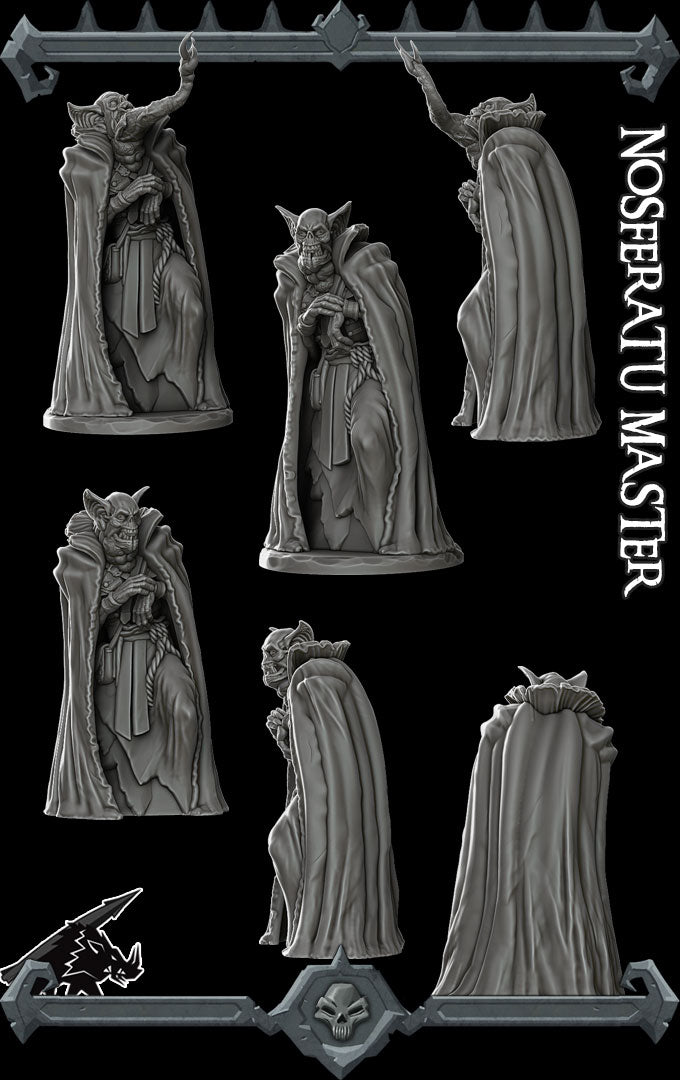 NOSFERATU MASTER - Dungeons and dragons | Cthulhu | Pathfinder | War Gaming| Miniature Model