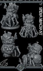 SPIDER MERCHANT - Miniature - Dungeons and Dragons | Pathfinder | War Gaming