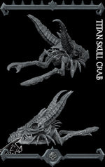 TITAN SKULL CRAB - Miniature | Dungeons and dragons | Cthulhu | Pathfinder | War Gaming