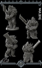 WAR HOG - Miniature | Dungeons and dragons | Cthulhu | Pathfinder | War Gaming