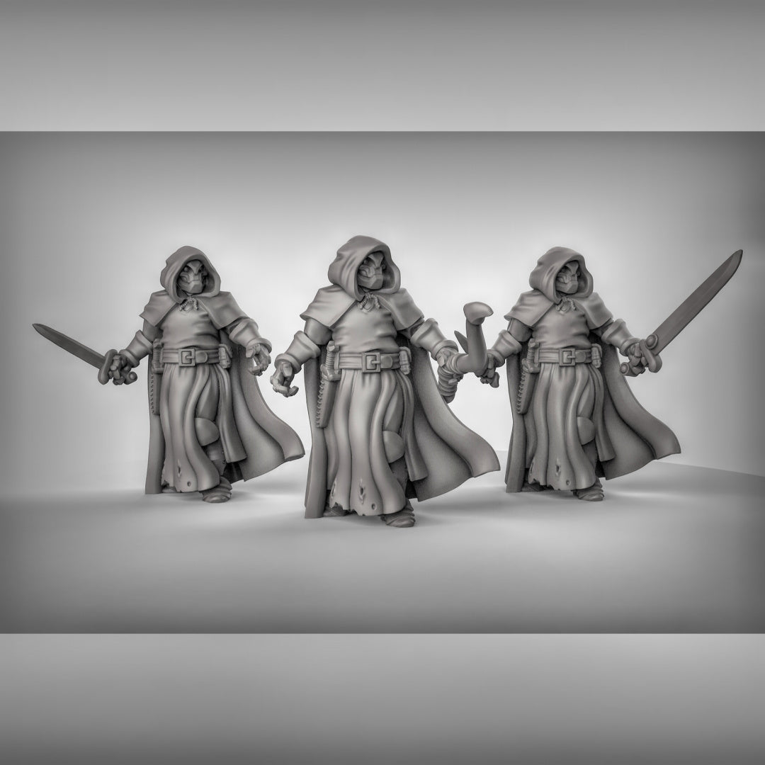 Warforged Rangers Resin Miniature Models for DnD | Tabletop Gaming