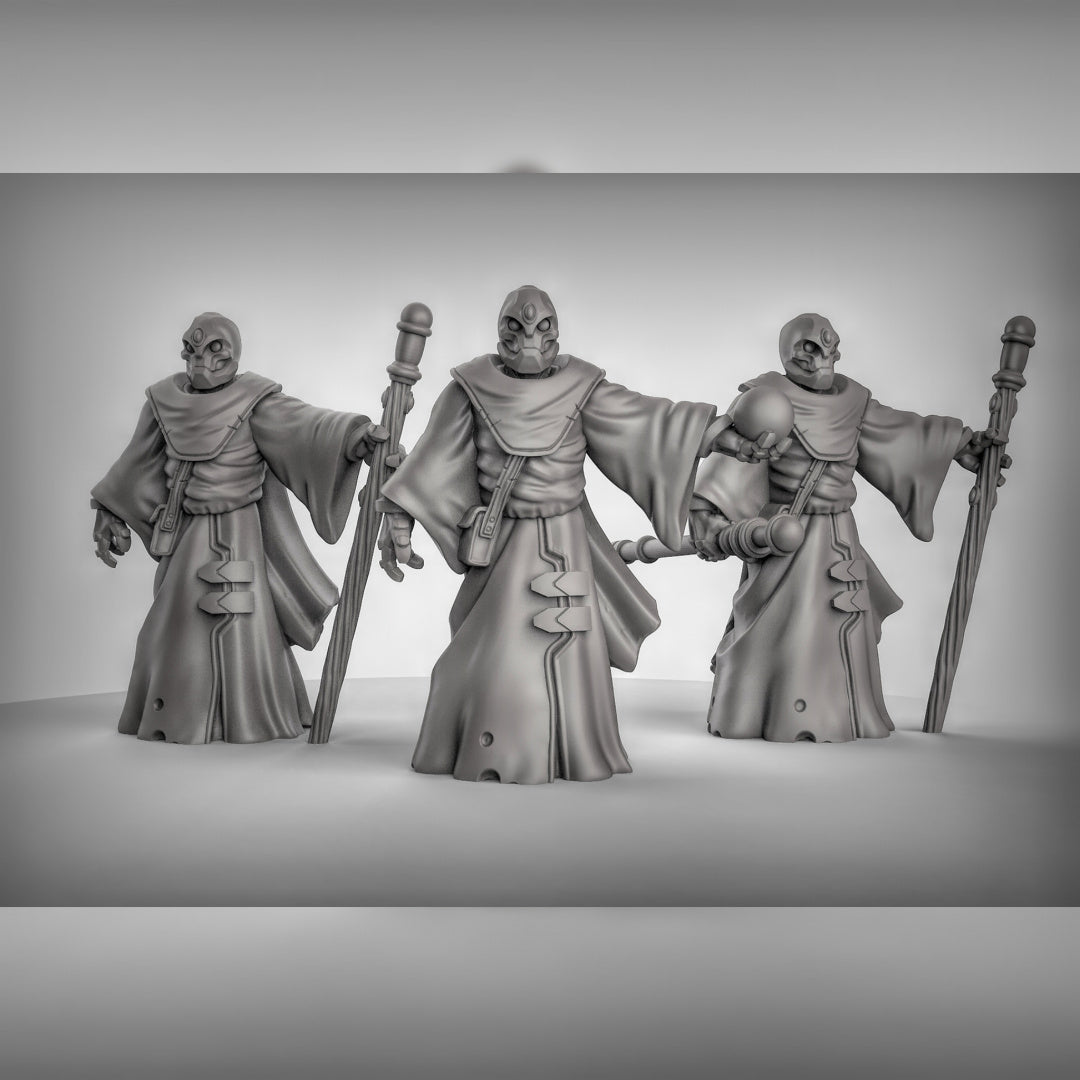 Warforged Spell Casters 3 Resin Miniature for DnD | Tabletop Gaming