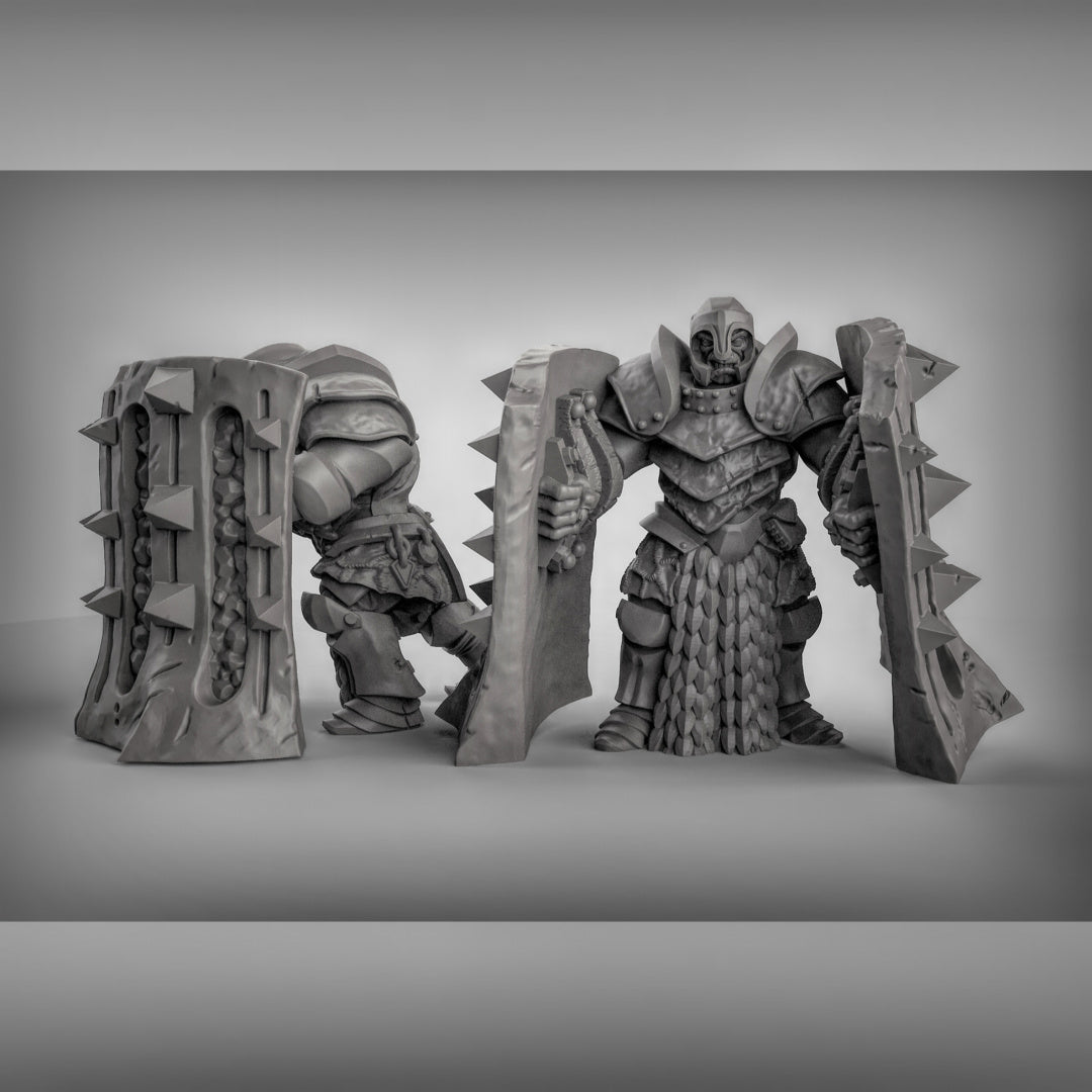 Fire Giant Dreadnoughts x 2 Resin Models for Dungeons 'n Dragons & Board RPGs