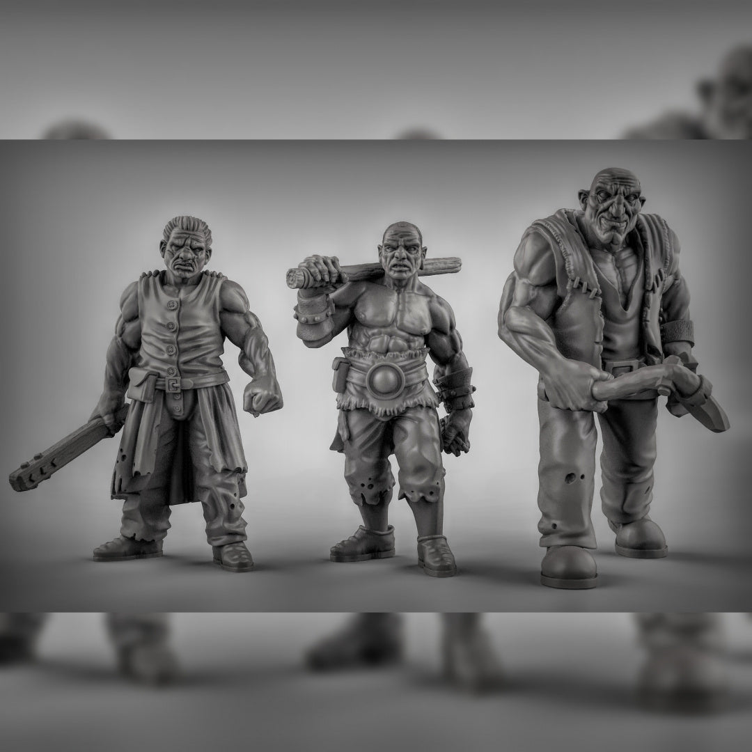 Thugs Resin Miniature for DnD | Tabletop Gaming