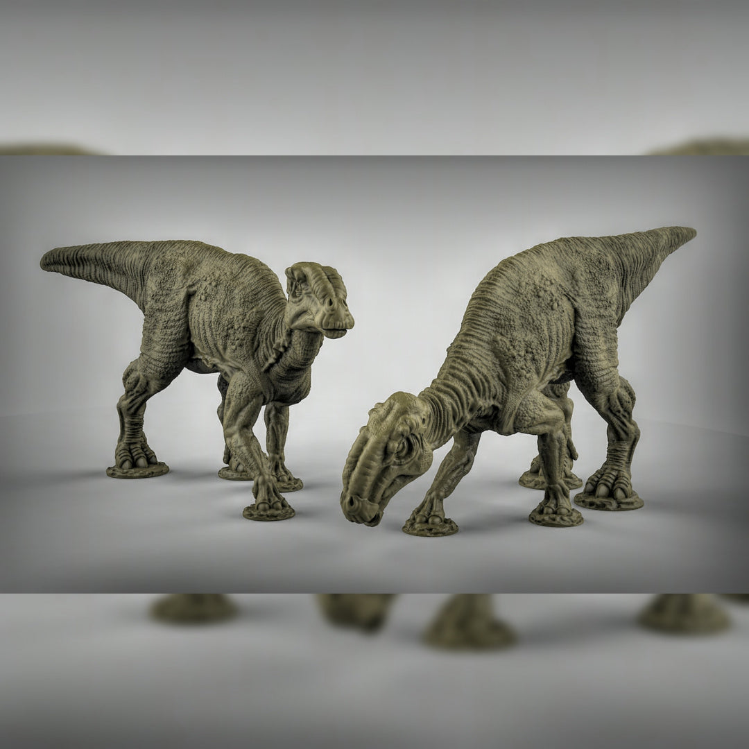 Edmontosaurus Dinosaur Resin Miniatures for DnD | Tabletop Gaming