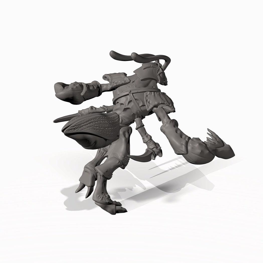 Thri-Keen Fighter - Pit Fighter Champion Miniature