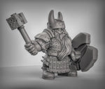 Armoured Dwarves Resin Miniature for DnD | Tabletop Gaming