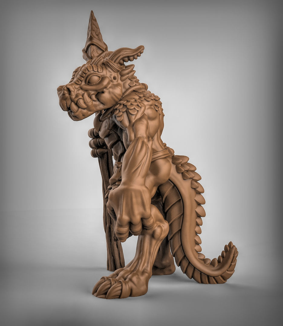 Kobold With Spears Resin Miniature for DnD | Tabletop Gaming