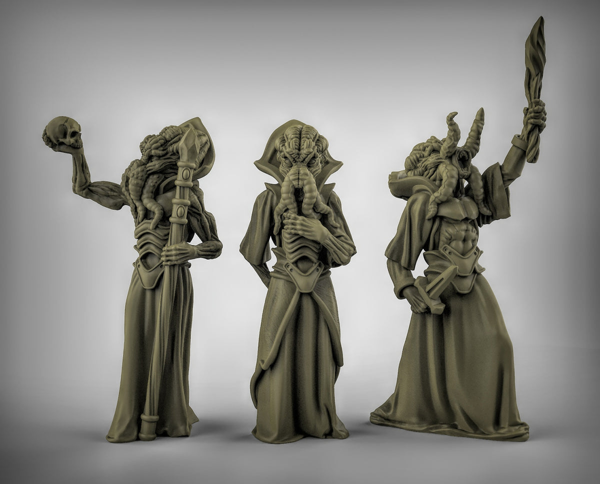 Cthulhu Cultists Resin Miniature for DnD | Tabletop Gaming