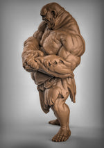 Injured Hill Giant Resin Miniature for DnD | Tabletop Gaming