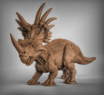 Styracosaurus Dinosaur Pair | Resin Miniatures for DnD | Tabletop Gaming