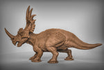 Styracosaurus Dinosaur Pair | Resin Miniatures for DnD | Tabletop Gaming