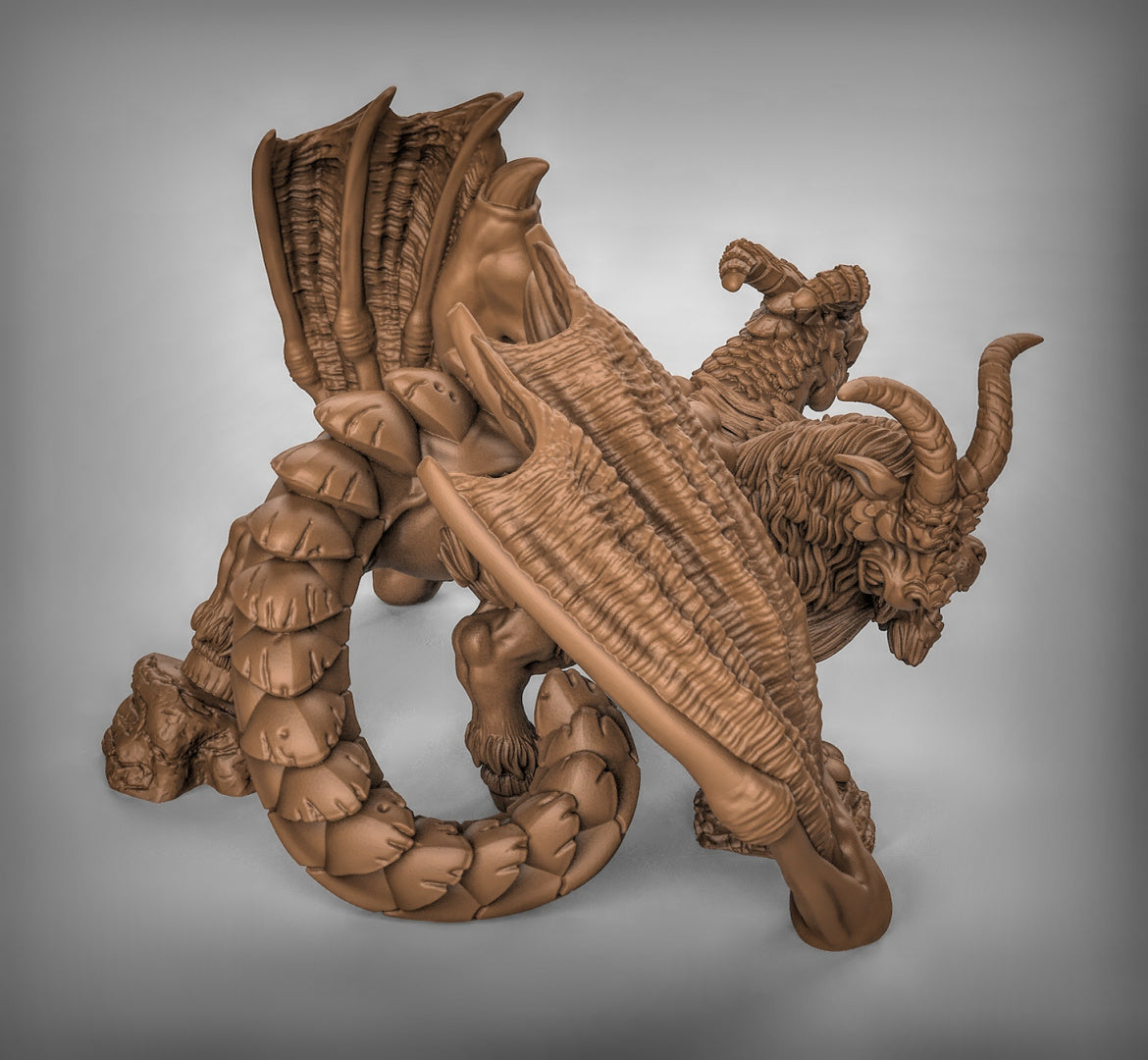 Chimera Resin 3D Models for Dungeons & Dragons & Board RPGs
