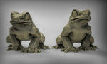 Giant Frogs Resin 3D Models for Dungeons & Dragons & Board RPGs
