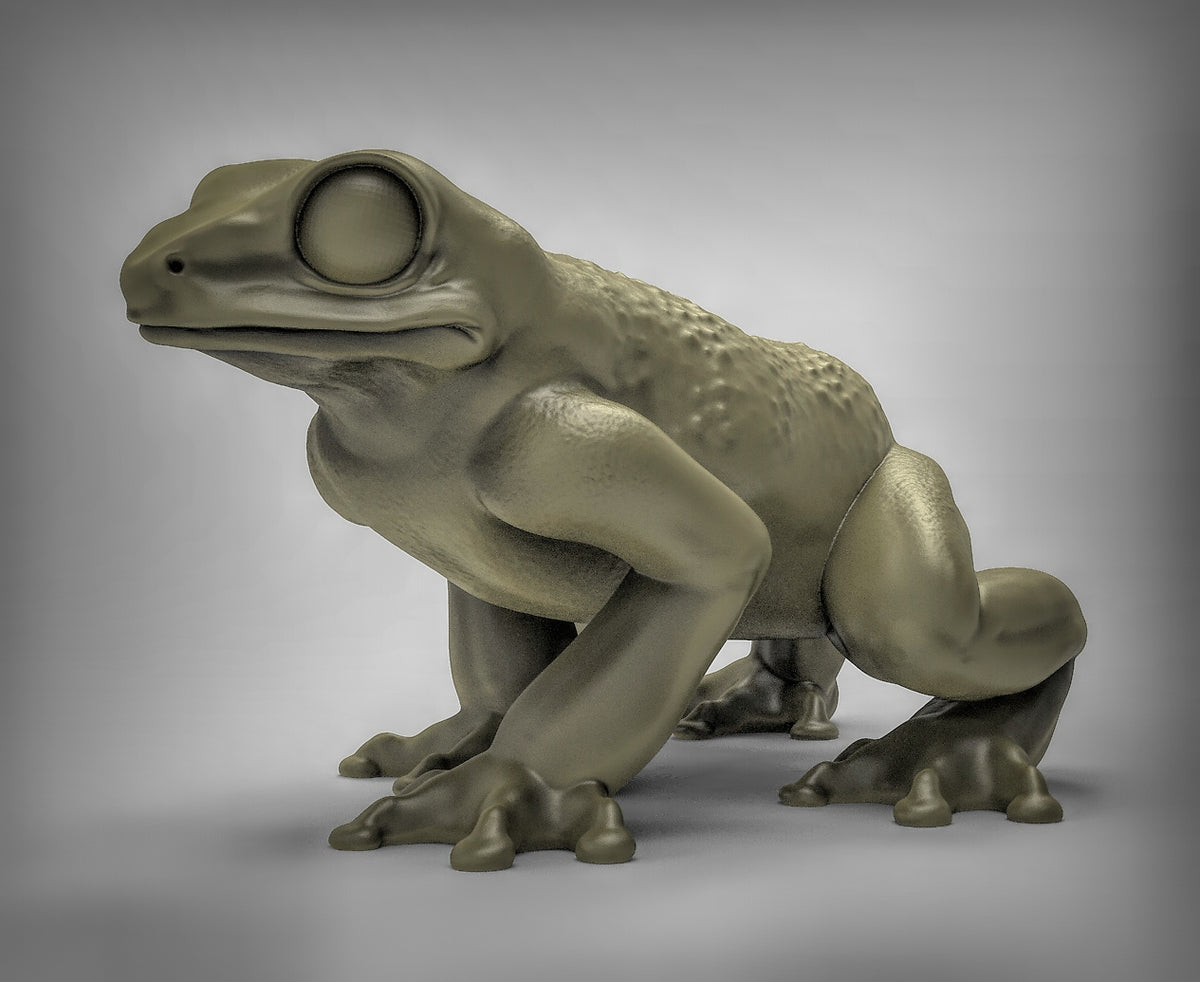 Giant Frogs Resin 3D Models for Dungeons & Dragons & Board RPGs