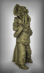 Cthulhu Cultist feeding Resin 3D Models for Dungeons & Dragons & Board RPGs